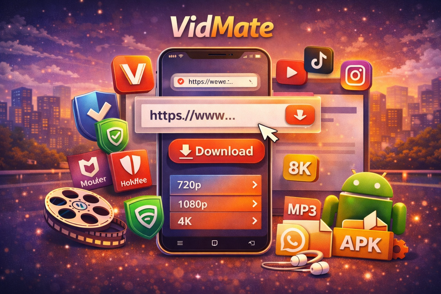 Download Video From Link With Vidmate – Free, High-Quality & Safe Video & Music  Downloader